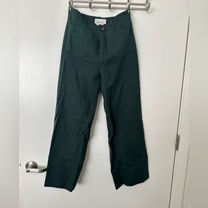 Anthropologie Wide Leg Work Pants